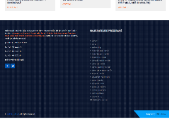 AWMBUILDING – footer a kontakt